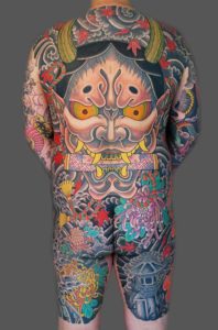 Tatouage japonais tout le corps