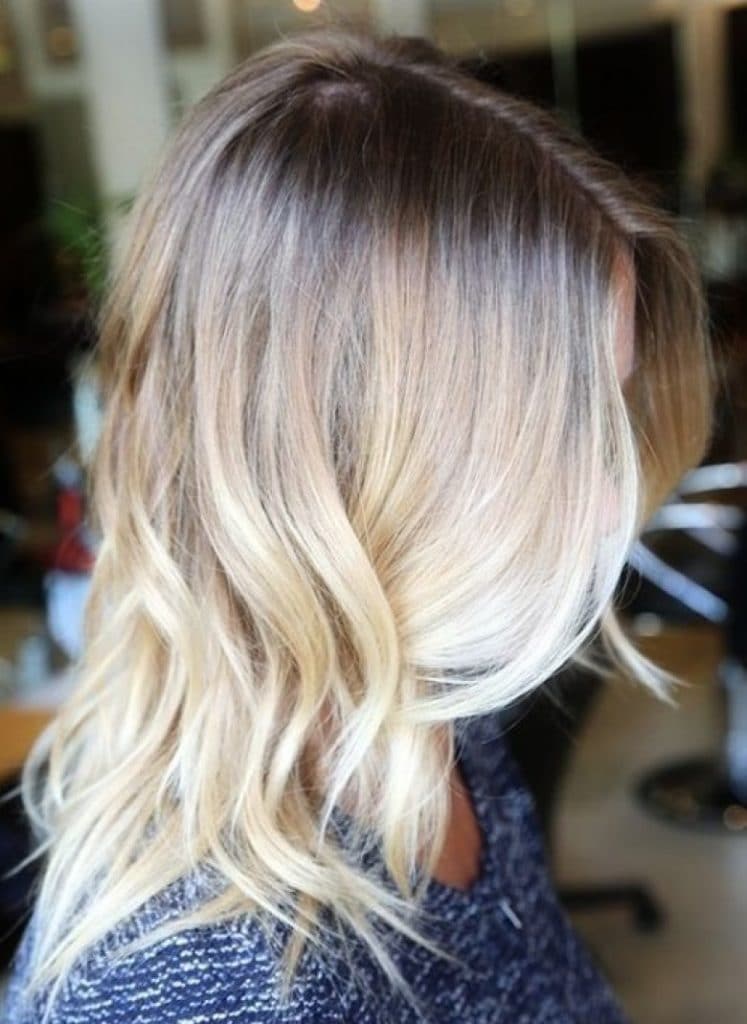 Tie and dye blond