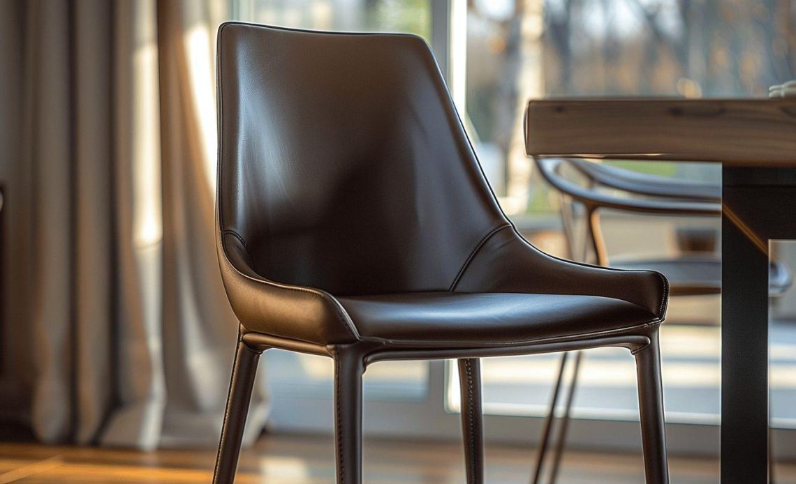 Chaise cuir salle a manger : Une belle chaise