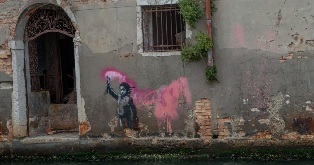 Reproduction sur toile de Banksy